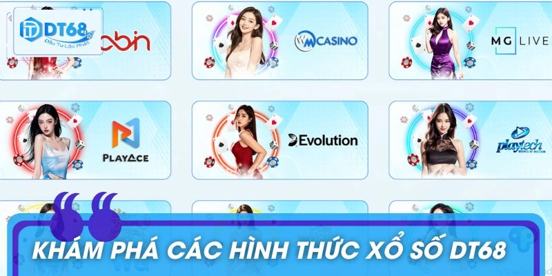 Sản phẩm casino nổi trội tại nền tảng DT68