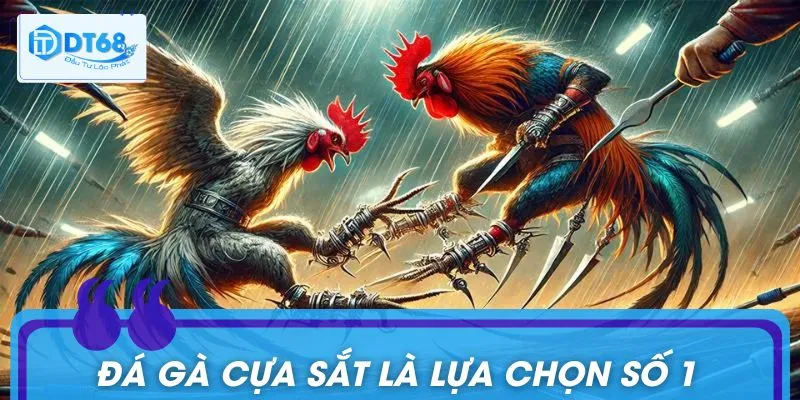 Sân chơi đá gà cựa sắt luôn chứa đựng sự nổi bật vượt trội