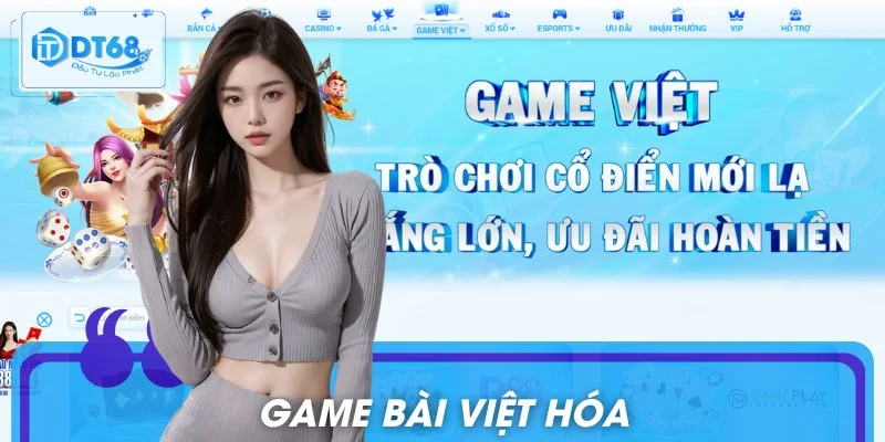 Dt68 - Link Đăng Ký Chuẩn, Không Chặn Mới Nhất Game bài DT68 tái hiện không gian đối kháng quen thuộc