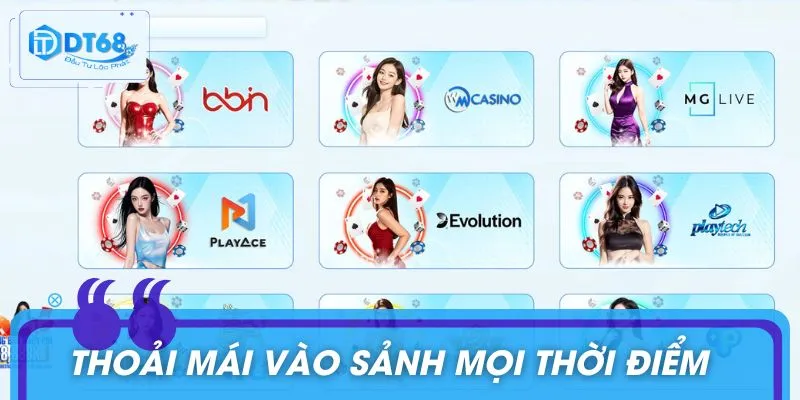 Game Bài DT68 - Thiên Đường Đổi Thưởng 1 Phút, Thắng Cực Dễ Tham gia chơi game bài DT68 dễ dàng chỉ với vài thao tác cơ bản