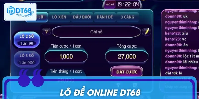 Đôi nét về sân chơi lô đề online được ưa chuộng nhất 2025