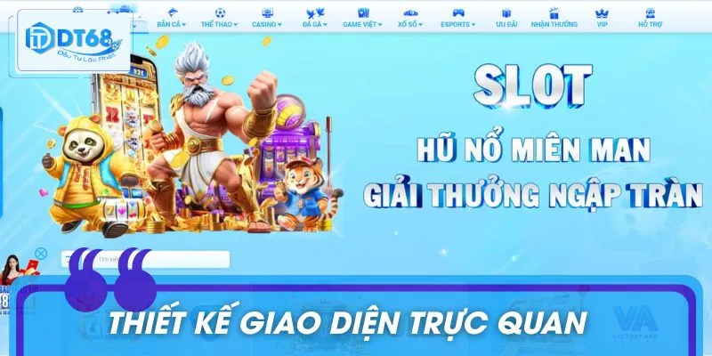 Nổ Hũ DT68 - Săn Hũ Khủng Cùng Kho Game Đồ Họa Siêu Đẹp Nổ hũ DT68 ghi điểm với thiết kế hiện đại, giao diện dễ thao tác